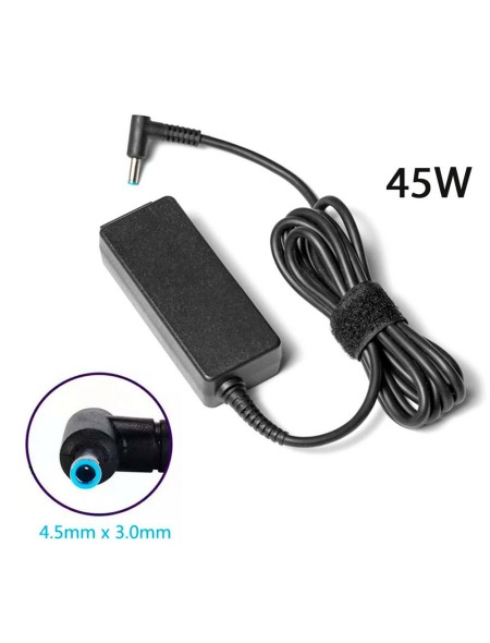 Cargador compatible para portátil HP 45W 19.5V 2.31A  4.5 mm x 3.0 mm pin central / M-104