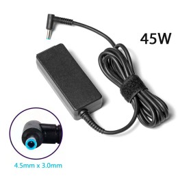 Cargador compatible para portátil HP 45W 19.5V 2.31A  4.5 mm x 3.0 mm pin central / M-104