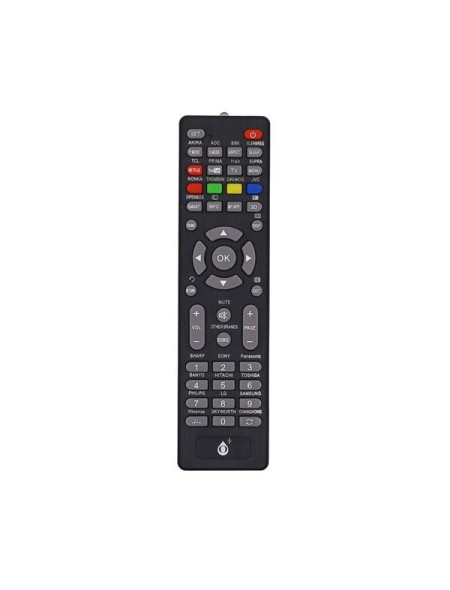 Mando a distancia TV Universal R5639 / Negro / One+