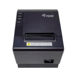 Impresora tickets termica Equip / Papel 58mm / USB / Rj45 / Negra EQ351001