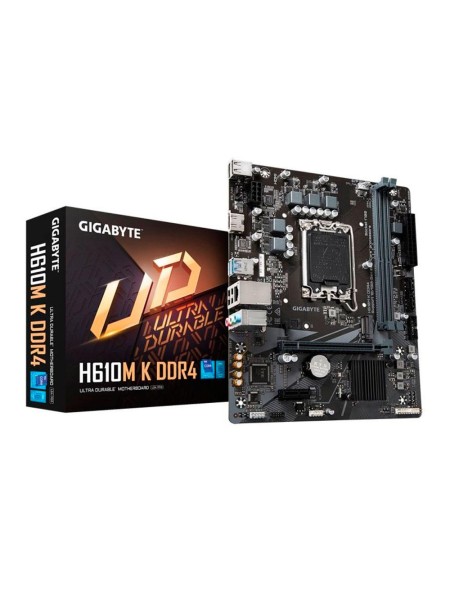 Placa base Gigabyte H610M K DDR4 / Socket 1700 / M-ATX / 2x DDR4 / M.2 / Hdmi