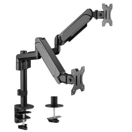 ÷ Soporte de mesa equip 650133 para 2 pantallas 17