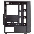 ÷ Caja atx semitorre gaming mars gaming mc-art black lateral y frontal personalizable con iluminacion
