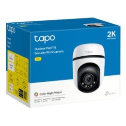 ÷ Camara exterior ip wifi tp-link tapo tc41 ip66 2k qhd 4mp v.nocturna color audio bidireccional