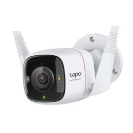 ÷ Camara exterior ip wifi tp-link tapo c325wb ip66 2k vision nocturna 3m deteccion mov. lente f1,0