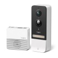 ÷ Videoportero tapo d230s1 timbre inteligente con campara 2k 5mp deteccion bateria exterior ip64