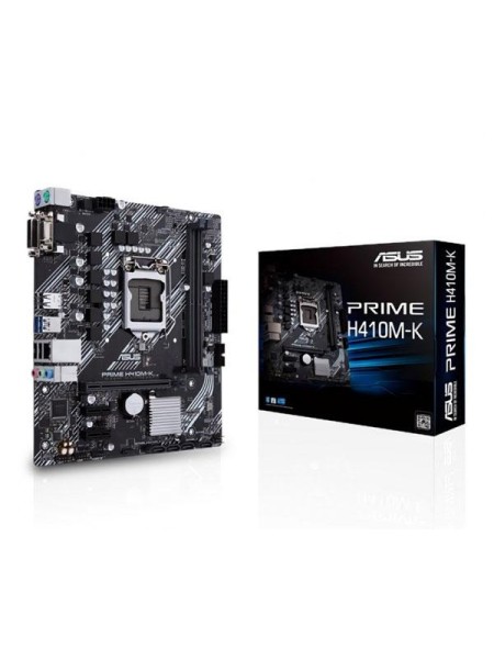 Placa base Asus Prime H410M-K Socket 1200 Micro ATX / DESPRECINTADA