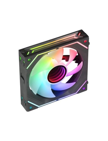 ÷ Ventilador interno arg dinamico mars gaming mf-linkfinity black modulares pwm 120mm 360? ventilador