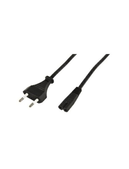 Cable alimentacion Philips forma ocho / IEC C7 / 1.5m Dayma