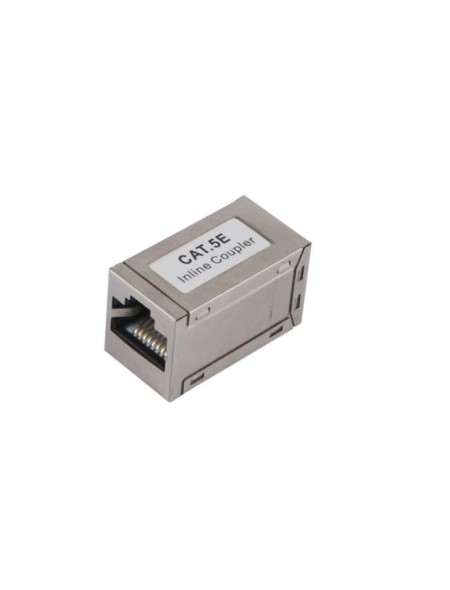 ÷ Adaptador rj45 cat.5e apantallado hembra - hembra