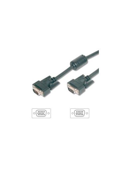÷ Cable svga equip 3coax macho - macho 1.8m con ferrita 118817