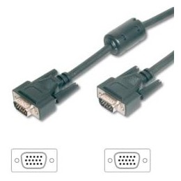 ÷ Cable svga equip 3coax macho - macho 1.8m con ferrita 118817