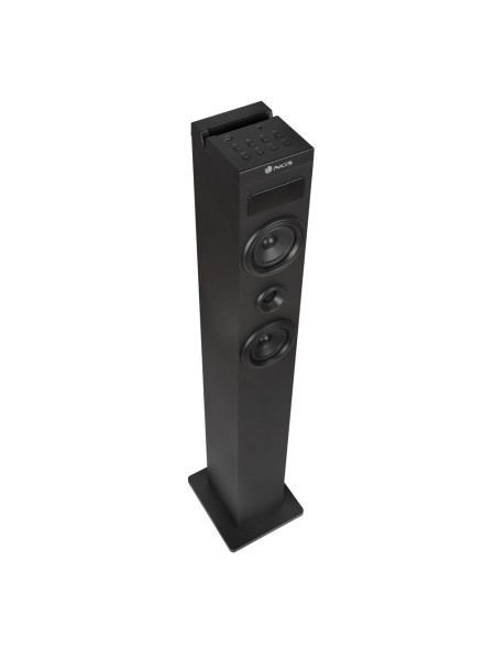 ÷ Altavoz torre ngs 80w sycharm2,1 compatible con tecnolog?a bt (usb/radio fm/aux). entrada ?ptica