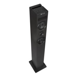 ÷ Altavoz torre ngs 80w sycharm2,1 compatible con tecnolog?a bt (usb/radio fm/aux). entrada ?ptica