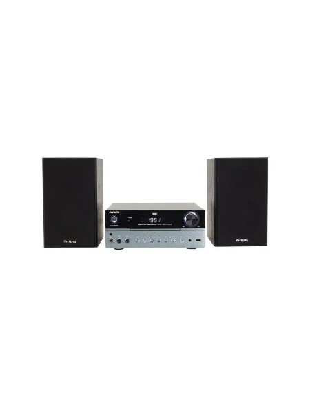 ÷ Micro cadena de musica aiwa msbtu-700 dab bluetooth 5.0 reproductor de cd / usb radio fm dab altavoc