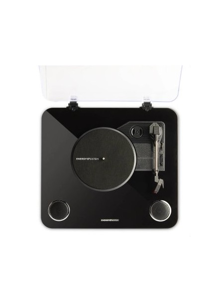 ÷ Tocadiscos bluetooth energy sistem blackspin altavoces 5w 33-45-78 rpm bt rca digitalizacion en usb