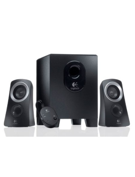 ÷ Altavoces 2.1 logitech z313 25w subwofer 15w jack 3.5mm control de volumen toma auriculares