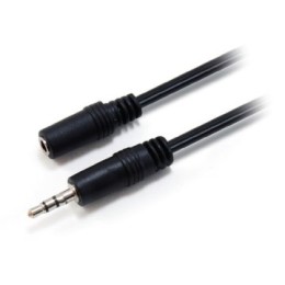 ÷ Cable audio mini jack 3.5mm macho-hembra 2.5metros equip