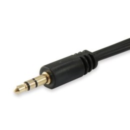 ÷ Cable audio mini jack 3.5mm macho a 2 jack 3.5mm hembra