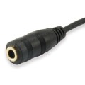 ÷ Cable audio mini jack 3.5mm macho a 2 jack 3.5mm hembra