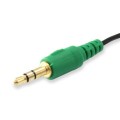 ÷ Cable audio mini jack 3.5mm hembra a 2 jack 3.5mm macho