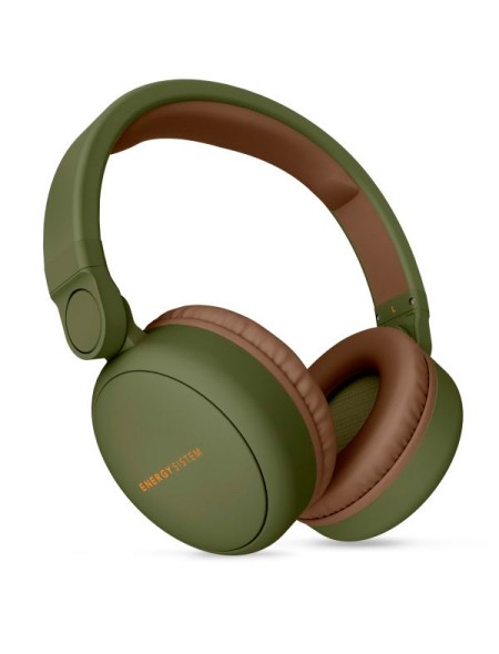 ÷ Headphone bluetooth energy sistem 2 green almohadillas extracomodas, control talk, audion-in,