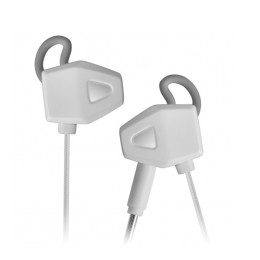 ÷ Auricular mars gaming mihx white dual driver haptic sense soble sujecci?n doble microfono integrado