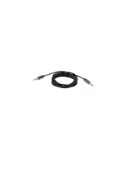 ÷ Cable audio mini jack 3.5mm macho a mini jack 3.5mm macho carcasa metalica alta calidad 2.5m