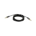 ÷ Cable audio mini jack 3.5mm macho a mini jack 3.5mm macho carcasa metalica alta calidad 2.5m