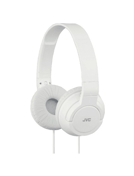 ÷ Headset jvc ha-s180-w con cable jack 3.5mm color blanco