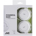 ÷ Headset jvc ha-s180-w con cable jack 3.5mm color blanco