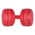 ÷ Headset bluetooth energy system style 3 plegables bt 5.1 deep bass bateria 25h microfono color roj