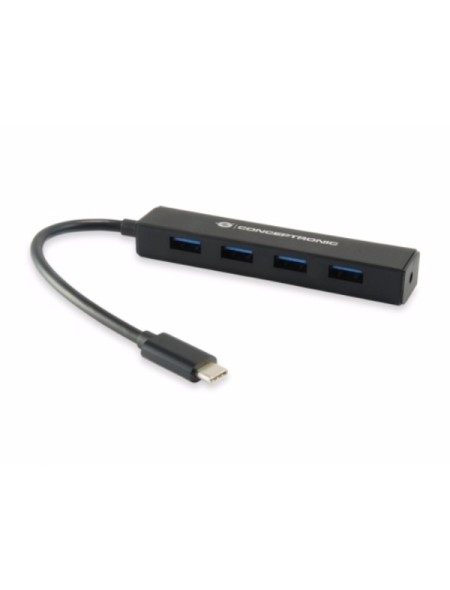 ÷ Hub usb conceptronic usb-c a 4 puertos tipo a usb 3.0