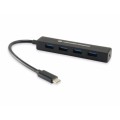 ÷ Hub usb conceptronic usb-c a 4 puertos tipo a usb 3.0