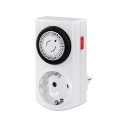 ÷ Temporizador de interior hama mini mecanico 2 modos intervalos 30min