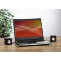 ÷ Altavoces 2.0 hama sonic mobil 185 jack 3.5mm alimentado por usb control de volumen color negro