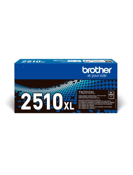 Toner original BROTHER TN2510XL Negro 3.000 Pag